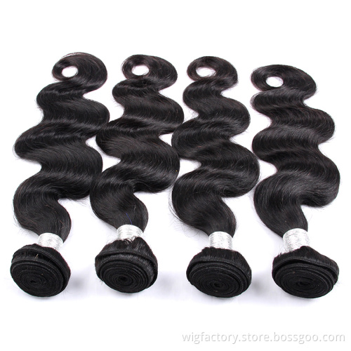 Xuchang hair factory raw soft thick and clean weft virgin cuticle raw hair, 100 human peruvian hair body wave